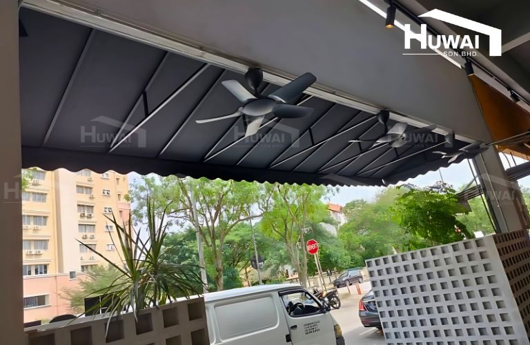 Fixed Fabric Awning (2)
